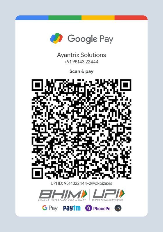 Google Pay QR code for Astrabyte Technologies, UPI ID 9514322444-2@okbizaxis. Scan with any UPI app to pay.
